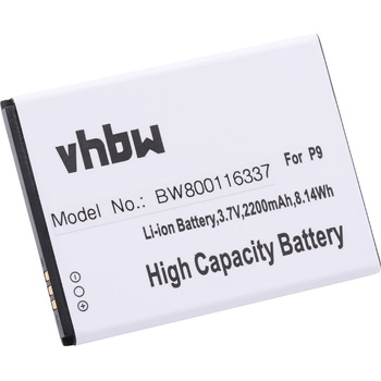 Image 1 of VHBW Батерия за Cubot P9, 2200 mAh (800116337)