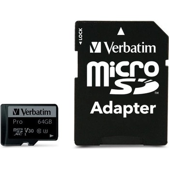 VERBATIM microSDXC UHS-I 64GB 47042