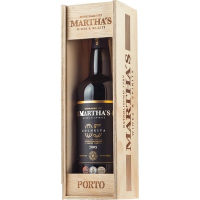 Martha's Colheita 2005 20% 0,75 l (drevená kazeta)