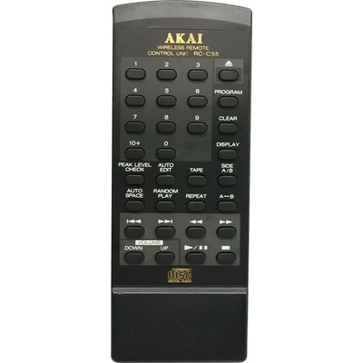 GENERAL AKAI RC-C55 - съвместимо дистанционно управление на марката General (RC-C55)