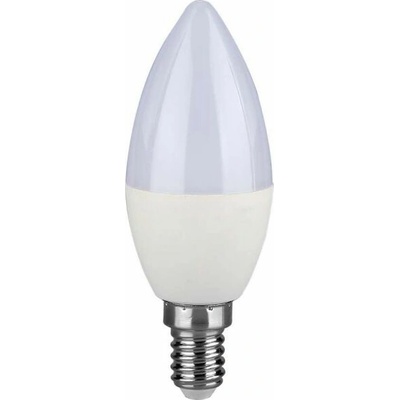 V-TAC LED žiarovka E14, C37, 2,9W, 250LM, 180° Denná biela
