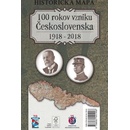 Historická mapa 100 let vzniku Československa 1918 – 2018