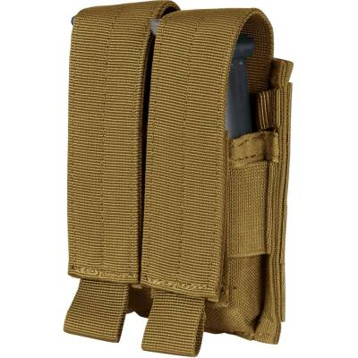 Condor Outdoor Molle dvojitá na zásobník M9 coyote brown