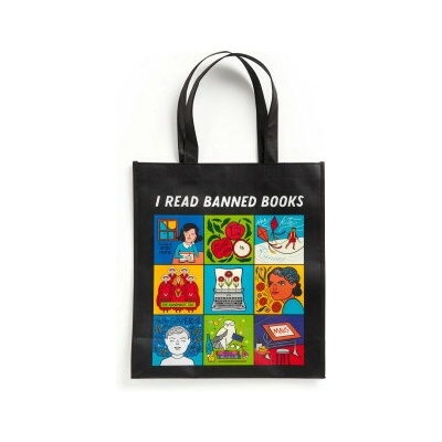 I Read Banned Books Reusable Shopping Bag