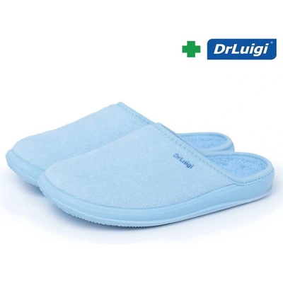 DRLUIGI zdravotné papuče svetlomodré PU-01-01-TF Modrá