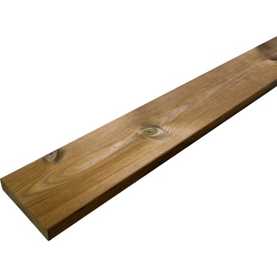 Plotovky dřevěné rovné, 19x92x1000 ThermoWood® borovice, TD 212°C, kvalita AB