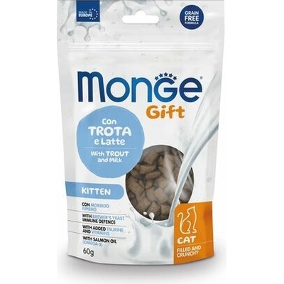 Monge Gift Kitten pstruh mlieko 60 g