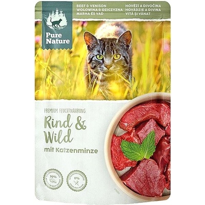 Pure Nature Cat Adult Hovädzie a Zverina 85 g