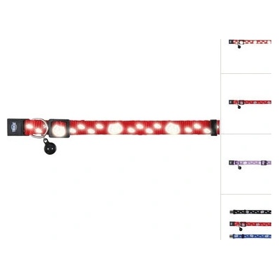 Trixie Nylonový obojek s reflexním motivem 24 cm – Zboží Dáma