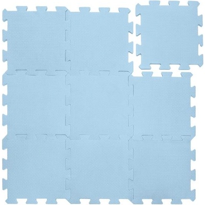 Zopa Пяна подложка Пъзел 30x30 см 9бр, Floral Blue