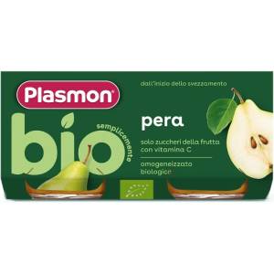 PLASMON Био пюре Plasmon - Круша, 6 м+, 2 х 80 g (1319) - baby