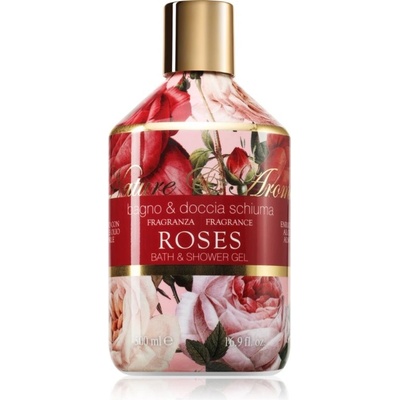 Rudy Le Maioliche Roses sprchový a koupelový gel 500 ml