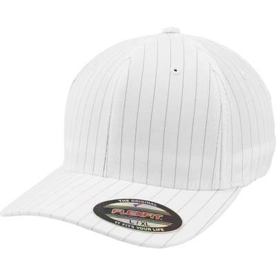 Urban Classics Мъжка шапка с козирка Flexfit PinstripeUB-WW6195-00392 - Бял, размер L/XL