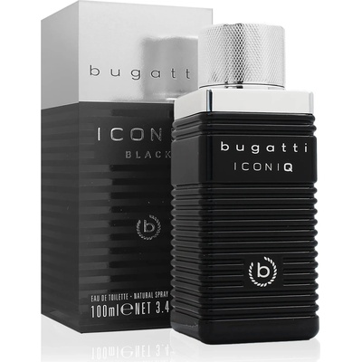 Bugatti Iconiq Black toaletní voda pánská 100 ml