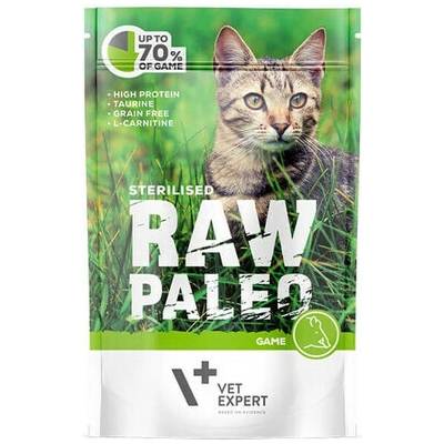 Vetexpert raw paleo Sterilised Game 100 g