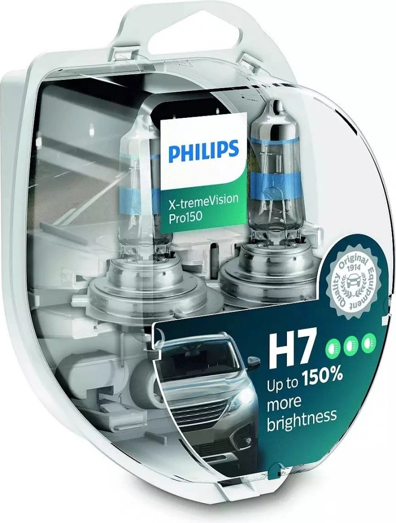 Philips X-tremeVision Pro150 H7 PX26d 12V 55W 2 ks 12972XVPS2