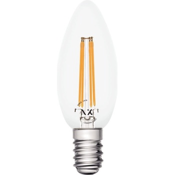 VK LED 4W 470lm 2700Κ 220V E14 Ra-80 360°, овал, Филамент опал - VL LED VK/05104/EI/CL/W (VK/05104/EI/CL/W)