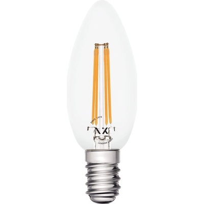 VK LED 4W 470lm 2700Κ 220V E14 Ra-80 360°, овал, Филамент опал - VL LED VK/05104/EI/CL/W (VK/05104/EI/CL/W)