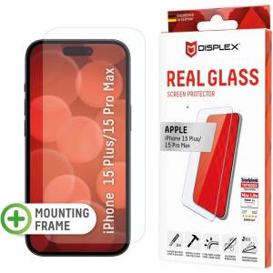 Displex Стъклен протектор Displex - Real 2D, iPhone 15 Plus/15 Pro Max (4028778120832)