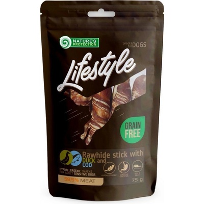 Natures P Lifestyle dog Rawhide duck & cod stick 75 g