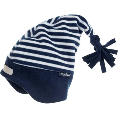 fleesová čepice Playshoes modrá pruhovaná