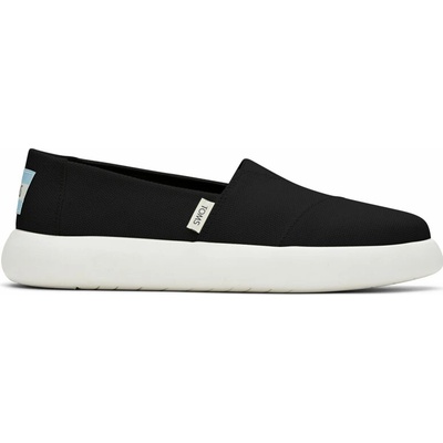 TOMS HERITAGE Dámske slip-on tenisky CANVAS WM ALPAMA SNEAK čierna svetlomodrá biela