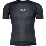 Oakley Мъжка фланелка с къс ръкав за колоездене Oakley Endurance Base Layer S/S Cycling jersey - Blackout - размер XS (056-3978-0111)
