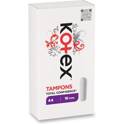 Kotex Mini menstruační tampony 16 ks