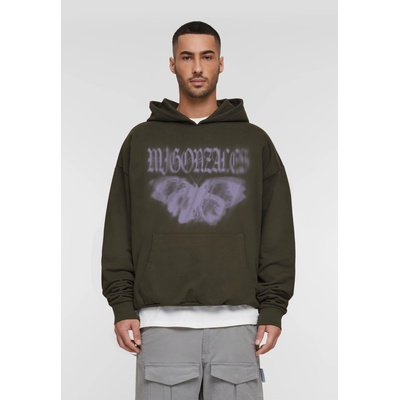 Urban Classics Суичър MJG Heavy Oversized Hoody - BUTTERFLY ILLUSION olive XXLUB-MJG11973-00176 - Бял, размер XXL