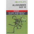 Korum Supersteel Allrounder Hooks Barbed vel.8 10 ks