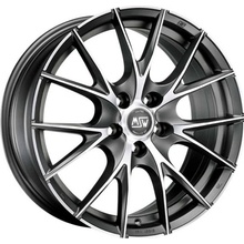 MSW 25 7x16 5x98 ET35 matt titan polished