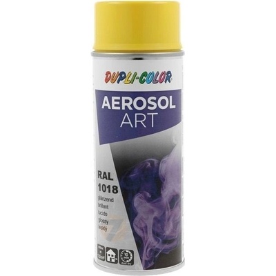 Motip Dupli Color ART farba v spreji 400 ml RAL 1018 zinková žltá lesklá