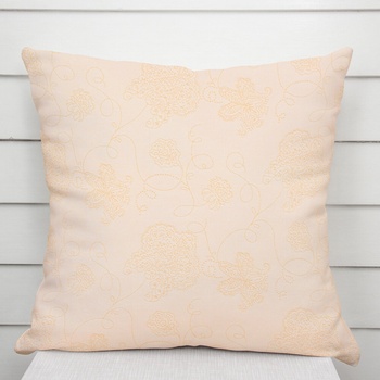 Biante TF-099 Zlaté kvetované ornamenty na béžovom 50 x 60 cm