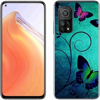 Pouzdro mmCase Gelové Xiaomi Mi 10T Pro 5G - barevní motýli