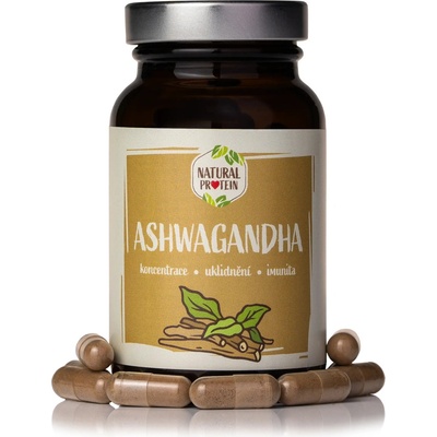 NaturalProtein Ashwagandha 60 kapslí