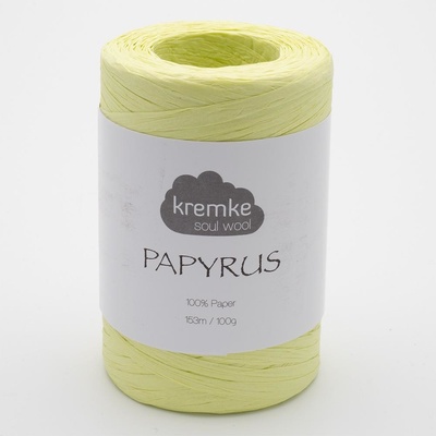 kremke soul wool Papírová příze Papyrus Maigrün