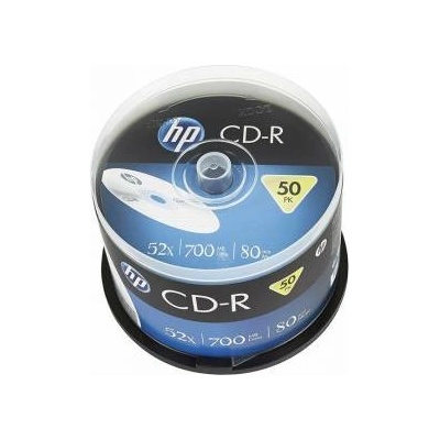 CD-R HP (Hewlett Pacard) 80min. /700mb. 52X - 50 бр. в шпиндел 39d405