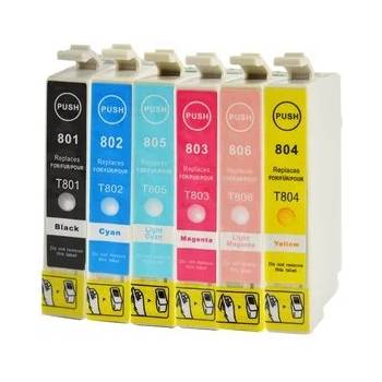 Image 1 of Compatible Epson T0801-T0806 съвместим икономичен комплект (PMEPR801)