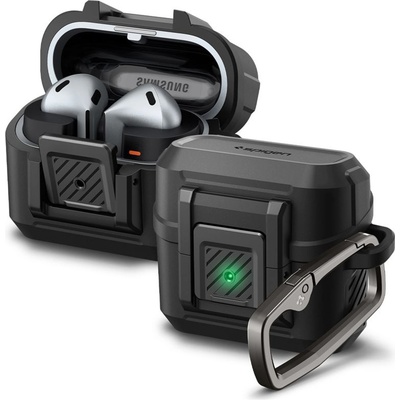 Spigen Калъф Spigen за слушалки Samsung Galaxy Buds 3, Lock Fit, Черен