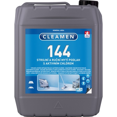 CLEAMEN 144 strojní podlahy s aktivním chlórem 5 l