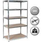  Метален стелаж Carmen CR-1017 - 180х100х40 см, до 100 кг на рафт - цинк