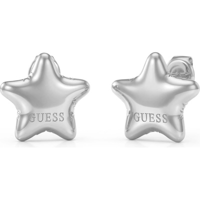 Guess Oceľové náušnice Hviezdičky Iconique JUBE05547JWRHT/U