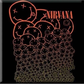 Image 1 of Nirvana Cascading Happy Faces Магнит (NIRVMAG05)