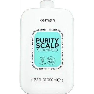 Kemon Purity Scalp Shampoo čisticí šampon pro rychle se mastící vlasy 1000 ml