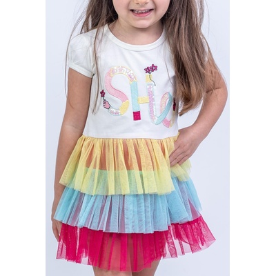 Breeze Рокля къс ръкав Дъга