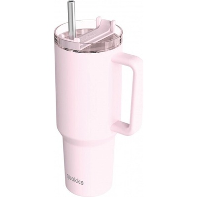 Quokka Stream Nerezový XL Termo pohár Light Pink 1200 ml