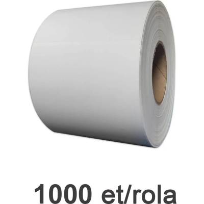 ZINTA Самозалепващи свалящи се етикети zinta 100х150мм, 1000 ет. /ролка, перфор (100x150x1000-pe-rem)