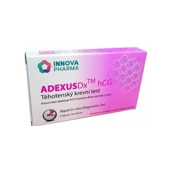ADEXUSDx tehotenský krvný test hCG