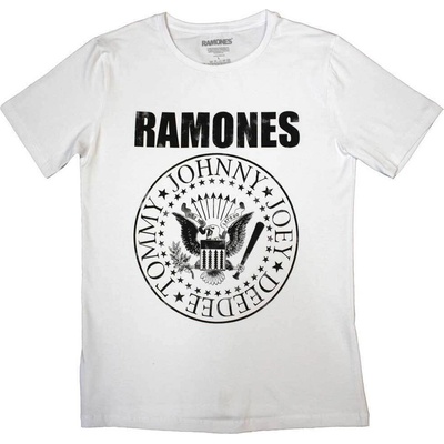 Ramones Presidential Seal White L Дамски Риза (RATS01LW03)