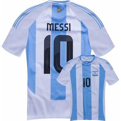 dresyonline futbalový dres Messi Argentína tričko bielo modré